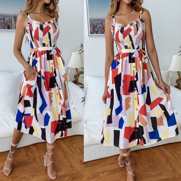 Bellanblue Dresses & Skirts - LUCILLE Pop of Color dress Bellanblue Dresses & Skirts - LUCILLE Pop of Color dress